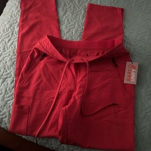 Barco unify scrub pants dusty red. Brand new. Straight leg. Size small